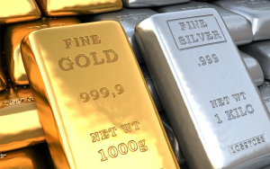 grafik harga emas dunia turun akibat penguatan dolar AS