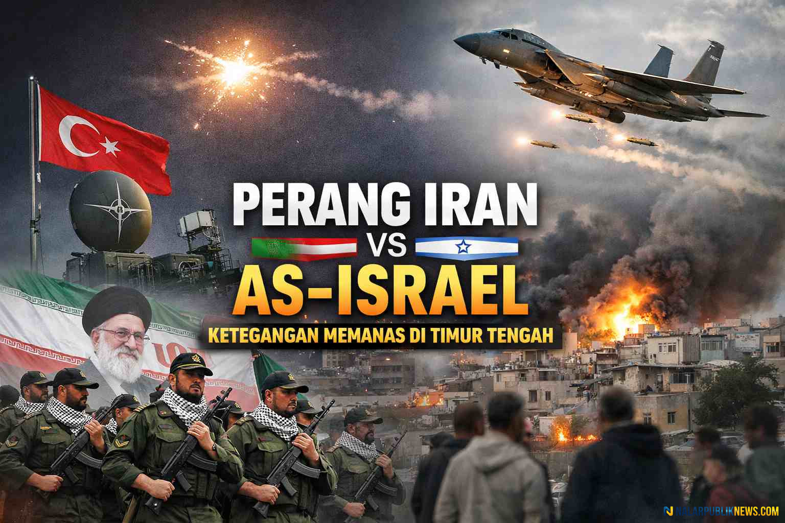 konflik Iran AS serangan militer Timur Tengah