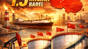 cadangan minyak China mencapai 1,5 miliar barel di fasilitas penyimpanan strategis