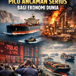 Eskalasi konflik Timur Tengah picu lonjakan harga minyak, gejolak pasar global, dan risiko resesi ekonomi dunia.