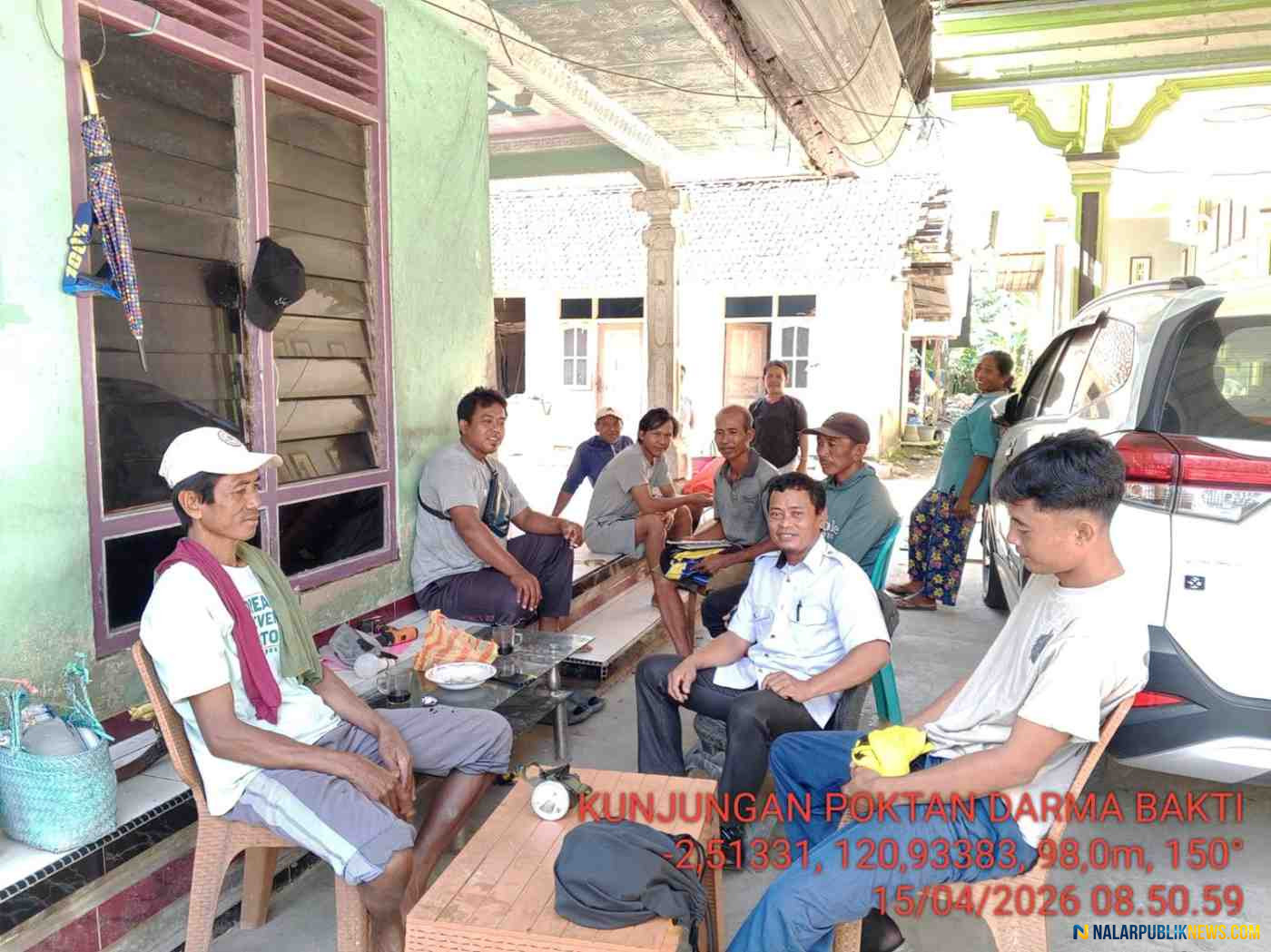 Diskusi kelompok tani terkait BBM bersubsidi Luwu Timur untuk kebutuhan panen