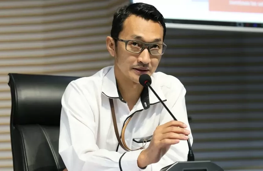Budi Prasetyo Juru Bicara KPK memberikan keterangan pers di Gedung Merah Putih Jakarta