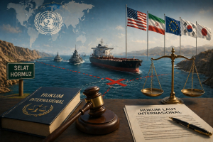 hukum internasional Hormuz dan blokade maritim di jalur energi dunia