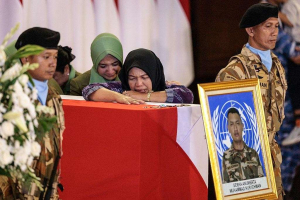 Jenazah Praka Rico dipulangkan ke Indonesia