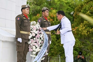 Sejarah fondasi pembangunan daerah saat ziarah Hari Jadi Kalteng