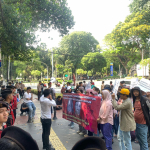 Aksi Puskom Kemenag menuntut investigasi dugaan suap izin prodi dan kekerasan seksual di IAI Rawa Aopa